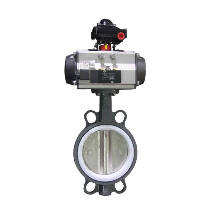 Pneumatic Wafer Butterfly Valve Pneumatic Wafer Butterfly Valve